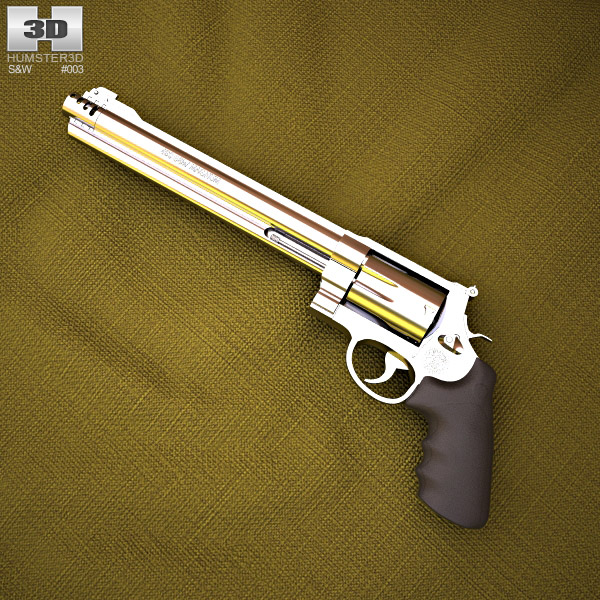 Smith & Wesson 460 XVR 3D model