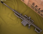 Barrett M82A1 3D model