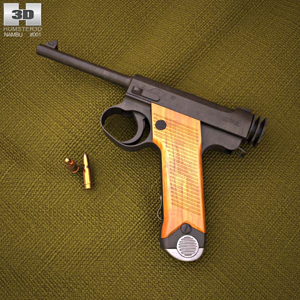 Nambu Type 14 3D model