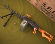 PK machine gun 3D model
