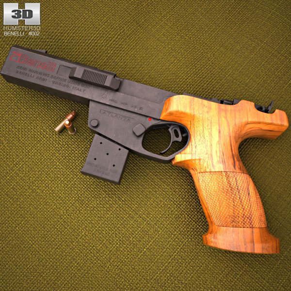 Benelli MP 95E 22LR 3D model