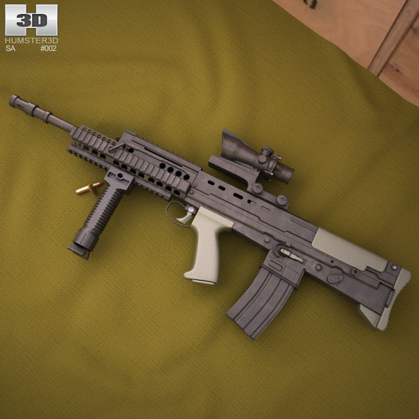 SA80 L85A2 3D model