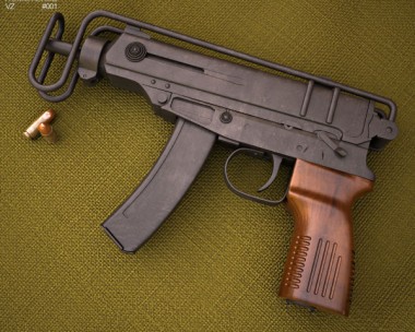Skorpion vz. 61 3D Model
