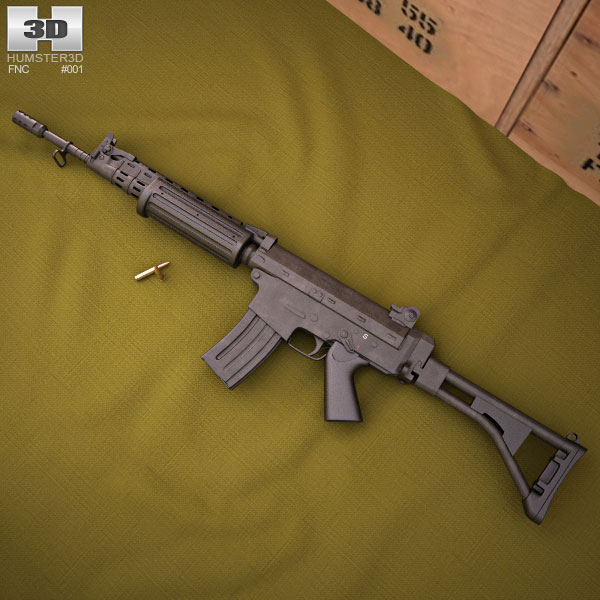 FN FNC REM Sporter 3D model