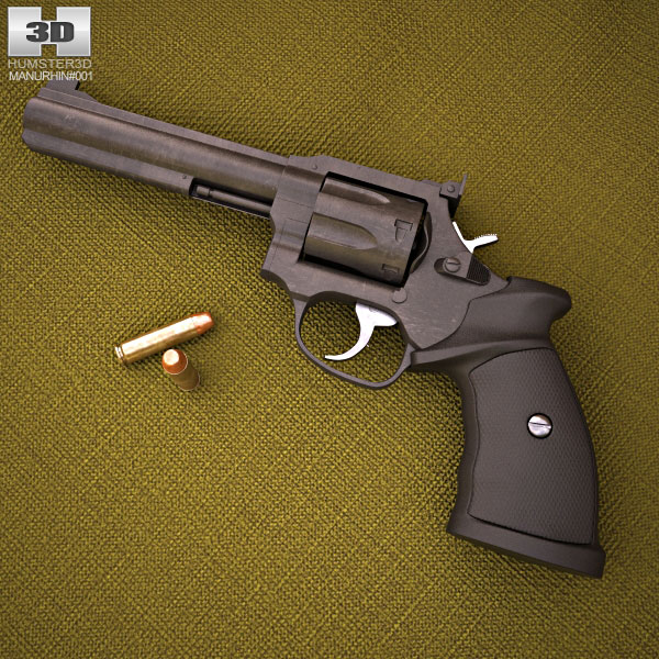 Manurhin MR 73 Sport 3D model