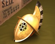 Thracian Gladiator Helmet 3D model