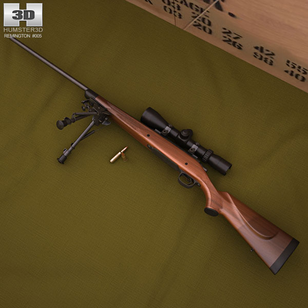 Remington Model 700 3D model
