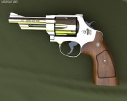 Smith & Wesson Model 29 4 Inc barrel 3d model