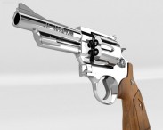 Smith & Wesson Model 29 4 Inc barrel 3d model