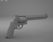 Smith & Wesson 460 XVR 3d model