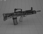 SA80 L85A1 3d model