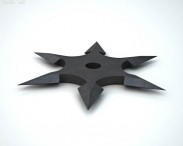 Shurikens 3d model