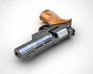 Mateba Autorevolver 3d model