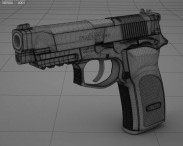 Bersa Thunder 9 3d model