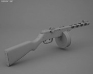 PPSh-41 3d model