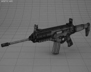 Beretta ARX 100 3d model
