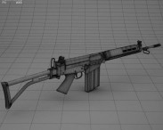 FN FAL 50.64 3d model
