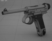 Nambu Type 14 3d model