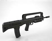 HS VHS assault rifle 3d model