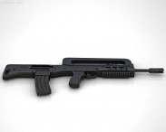 HS VHS assault rifle 3d model