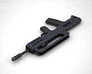 HS VHS assault rifle 3d model