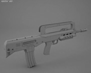 HS VHS assault rifle 3d model