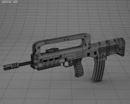 HS VHS assault rifle 3d model