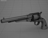Remington Model 1858 3d model