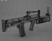 OTs-14 Groza 3d model
