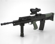 SA80 L85A2 3d model