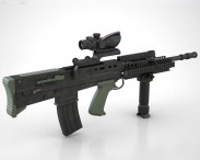 SA80 L85A2 3d model