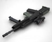 SA80 L85A2 3d model