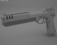 Beretta Auto 9 3d model