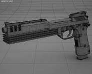 Beretta Auto 9 3d model