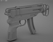 Skorpion vz. 61 3d model