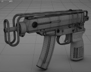 Skorpion vz. 61 3d model