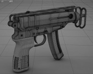 Skorpion vz. 61 3d model