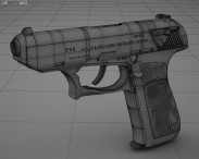 Heckler & Koch P9s 3d model