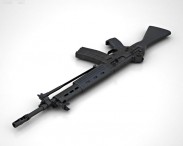 Howa Type 89 3d model