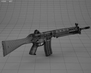 Howa Type 89 3d model