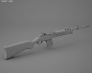 Ruger Mini-14 3d model