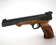 Browning Medalist .22 LR 3d model