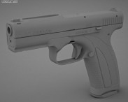 Caracal pistol 3d model