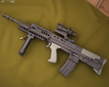 Sa80 Icon SA80 rifle 3D models for Animation and Visualization